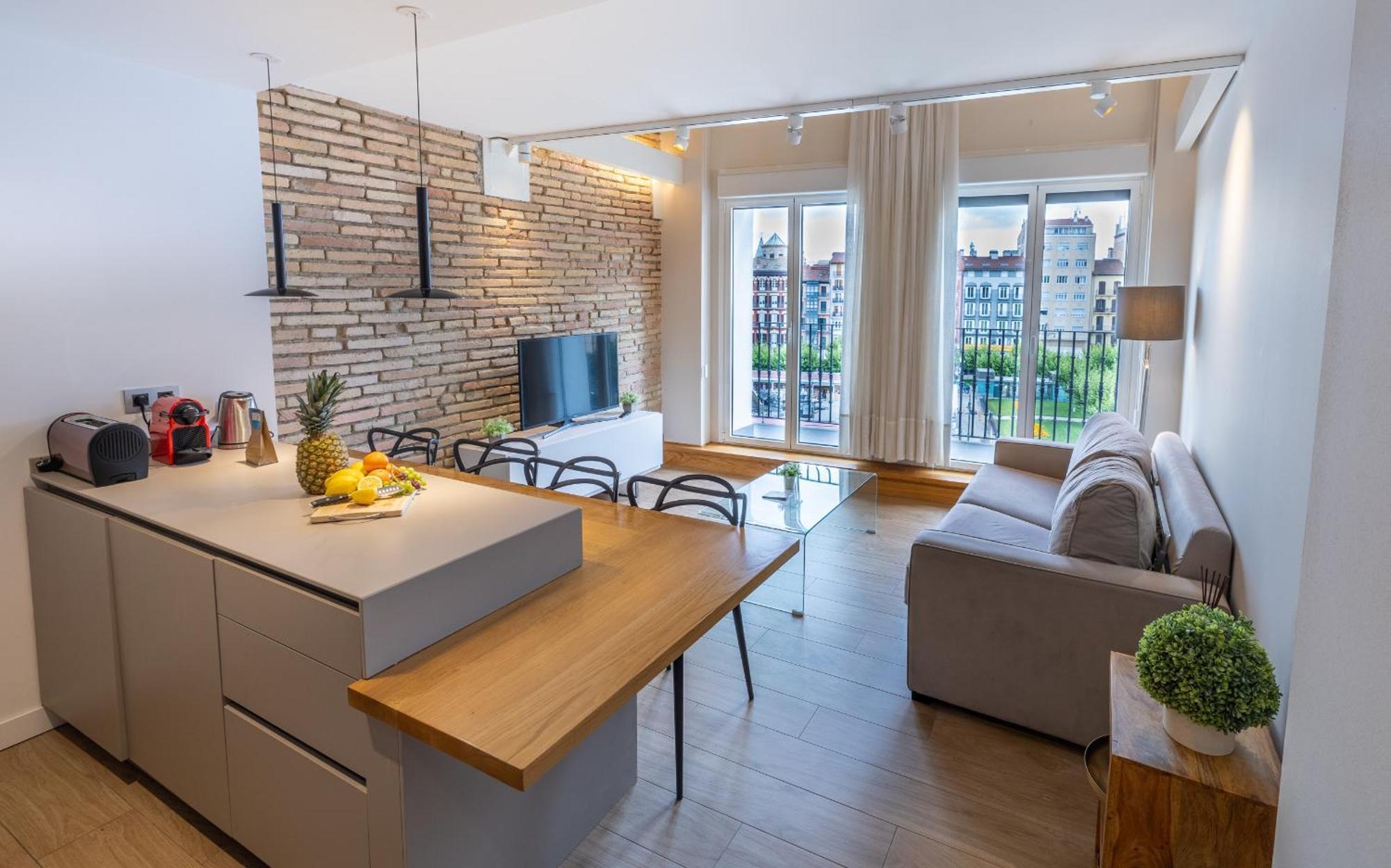 Tuapartamento Gran Boutique - Centro Ciudad Plaza Del Castillo Leilighet Pamplona Eksteriør bilde